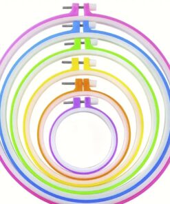 Kirjontakehys muovia