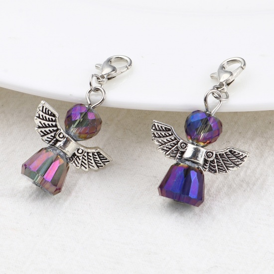 Enkeli silmukkamerkki 38mm x 22mm kpl