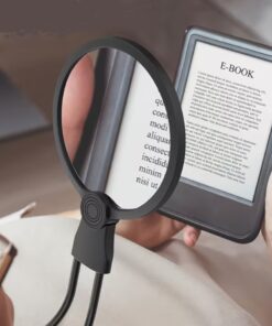 Ladattava LED- Suurennuslasilinssi