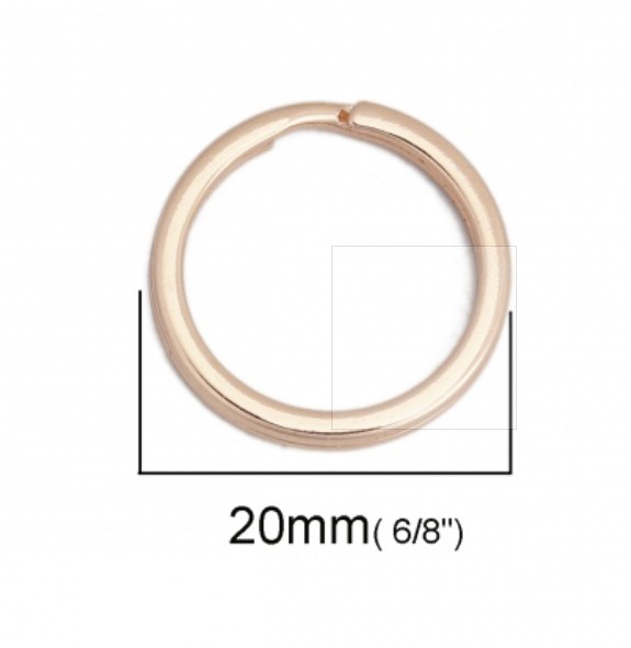 Avainrengas ruusukulta 20mm - Image 2