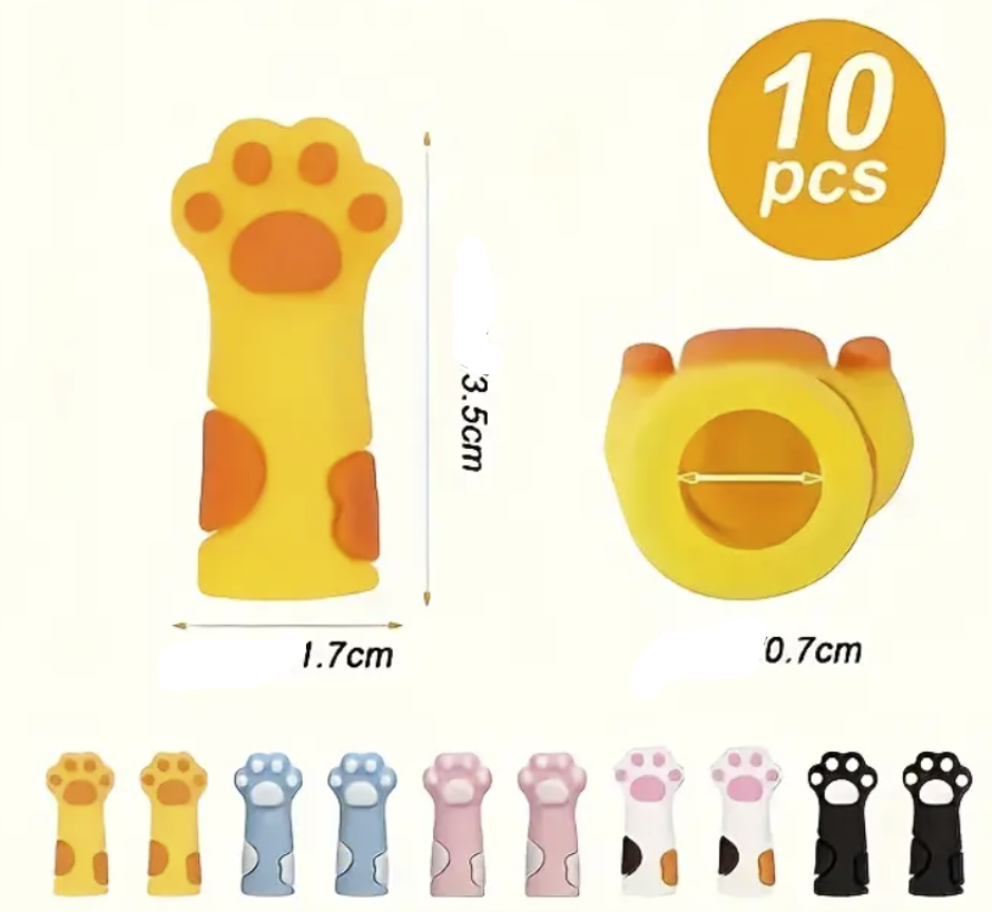 Puikonsuojat Kissan Tassut 6kpl - Image 3