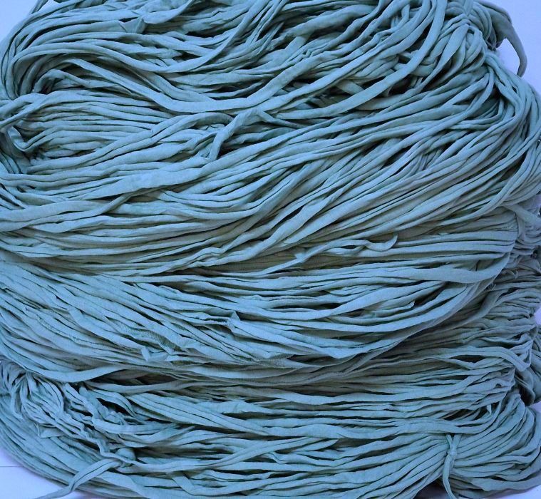 Pistaasinvihreä trikookude