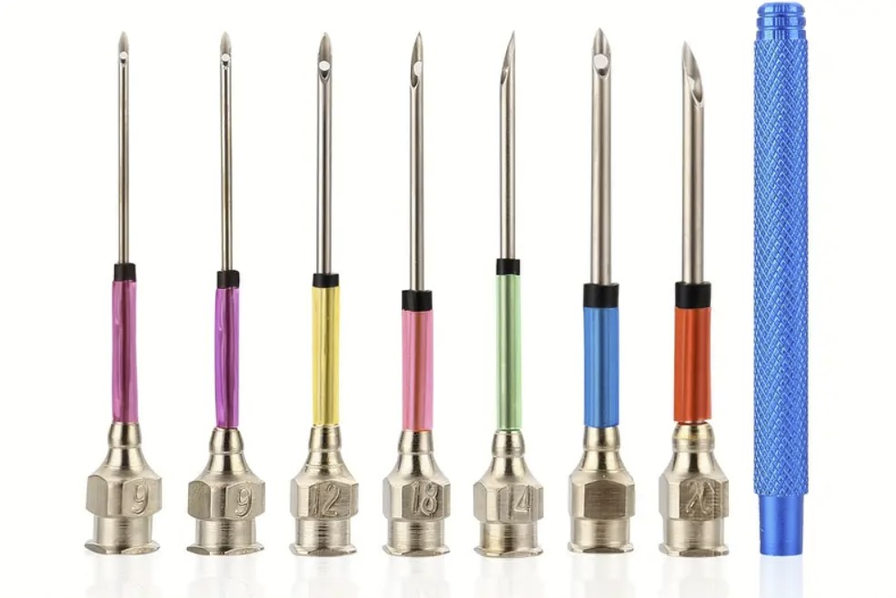 Tuftauskynä ja neulat 7kpl