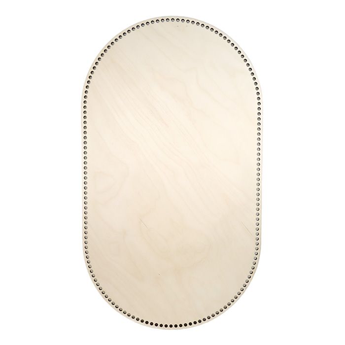 Iso soikea vaneripohja 45cm x 24cm