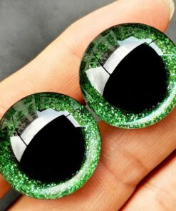 Isot Glitter turvasilmät 24mm/1kpl