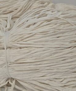 Luonnonvalkoinen trikookude