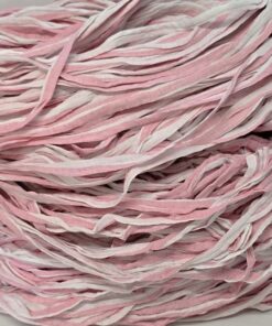 Pinkki-valkoinen trikookude