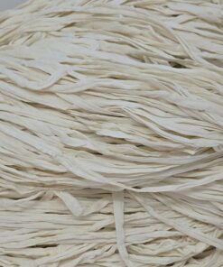 Luonnonvalkoinen trikookude