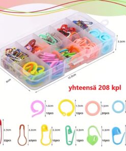 Silmukkamerkit 208kpl - Image 2